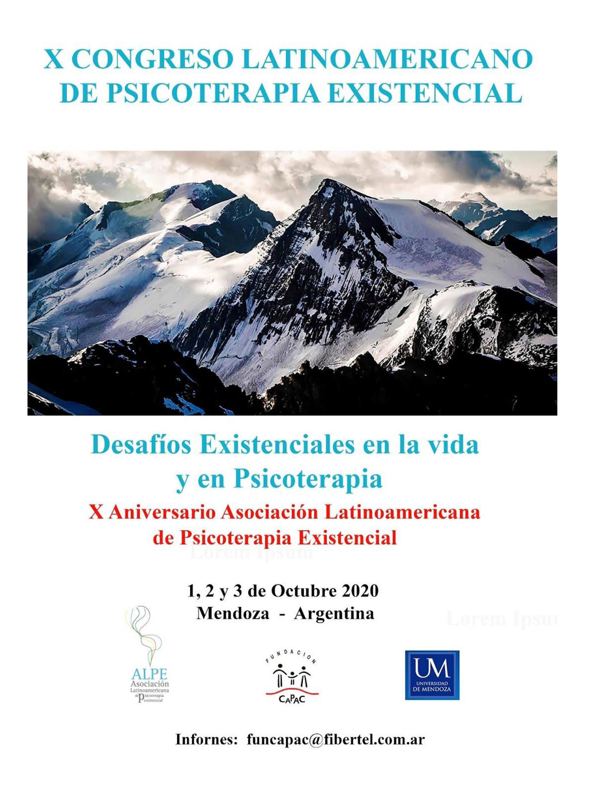 X Congreso Latinoamericano de Psicoterapia Existencial